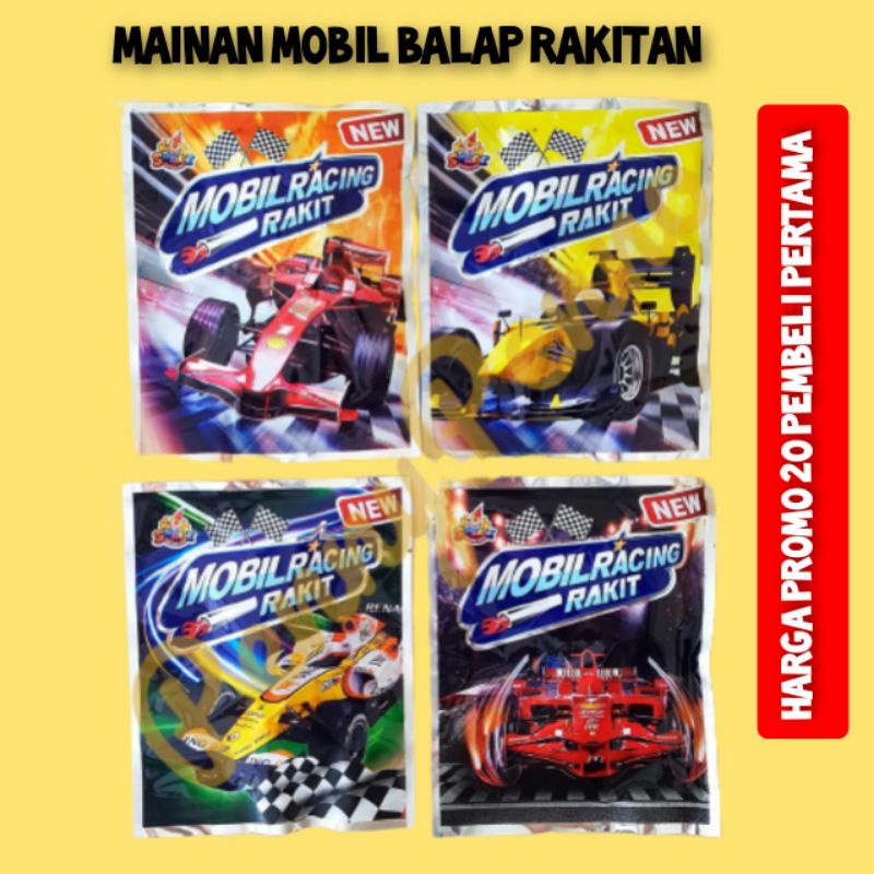 Mainan Anak Lego Mobil Racing Rakit HA