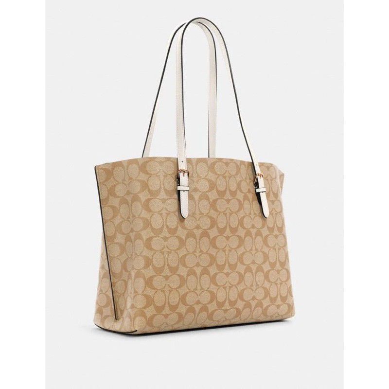 Coach 1665 Mollie Tote Bag On Signature Canvas