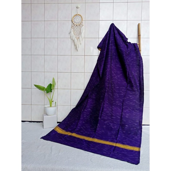 kain tenun motif hujan gerimis