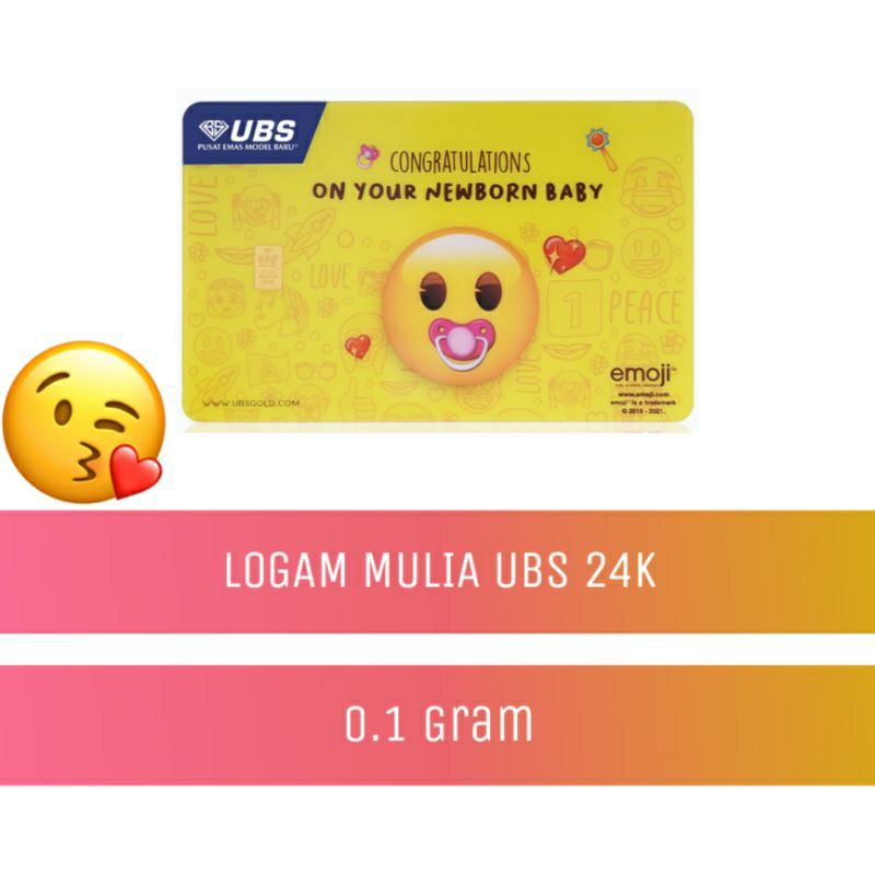 UBS BT21-Emoji Newborn K