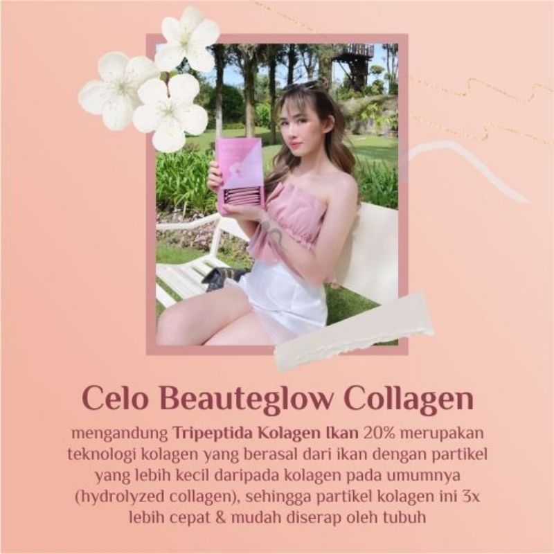 Celo Beautyglow Collagen 100% Original Produk
