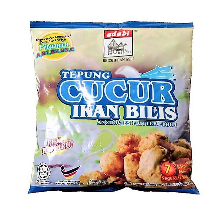 

ADABI TEPUNG CUCUR IKAN BILIS