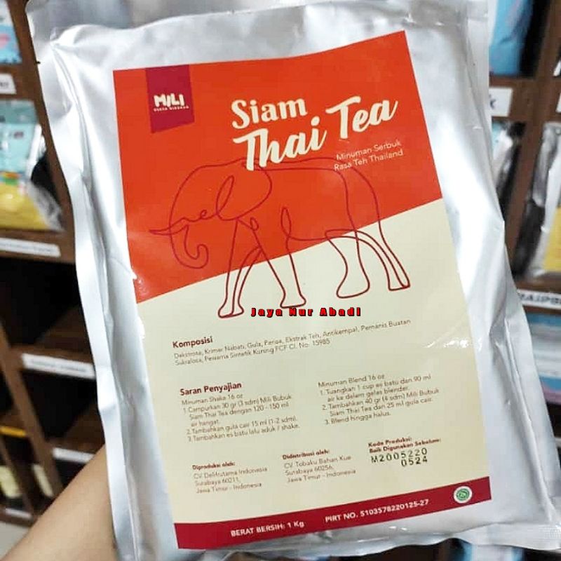 

BUBUK MINUMAN MILI SIAM THAI TEA 1kg (New Product)