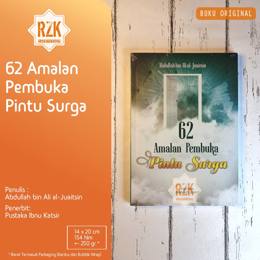 Buku 62 Amalan Pembuka Pintu Surga