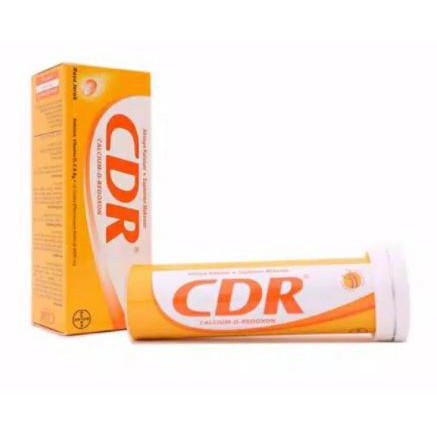 CDR EFFERVESCENT ISI 10 TABLET - VITAMIN C 1000 MG DAN KALSIUM