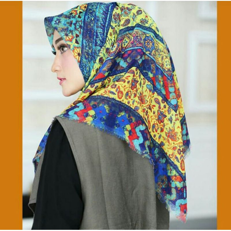 VOAL PREMIUM / HIJAB PREMIUM /HIJAB SEGI 4 /SEGIEMPAT KATUN VOAL / SEGIEMPAT PRINTING / VOAL PREMIUM