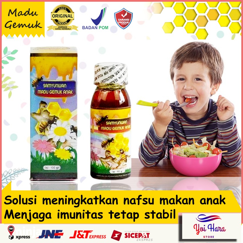 

[Terlaris] Madu Gemuk Badan Untuk Anak Original Asli | Madu Penambah Nafsu Makan Anak Samyunwan