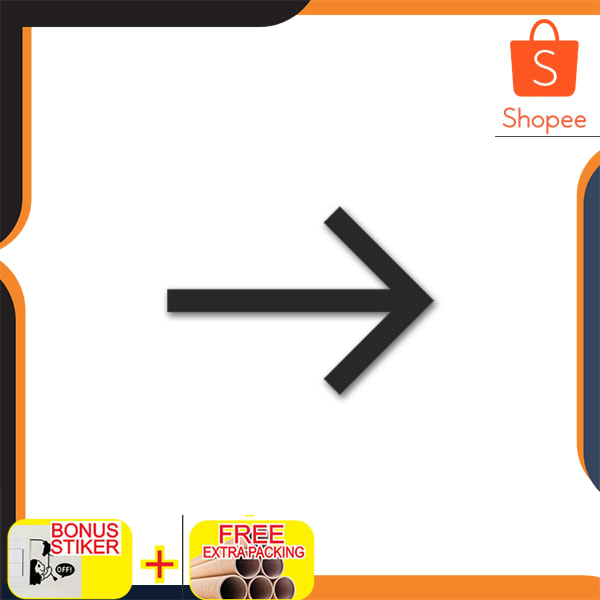 

stiker panah - oracal sticker - penanda arah sticker Elegan