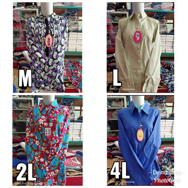 RILLEY kemeja dewasa wanita