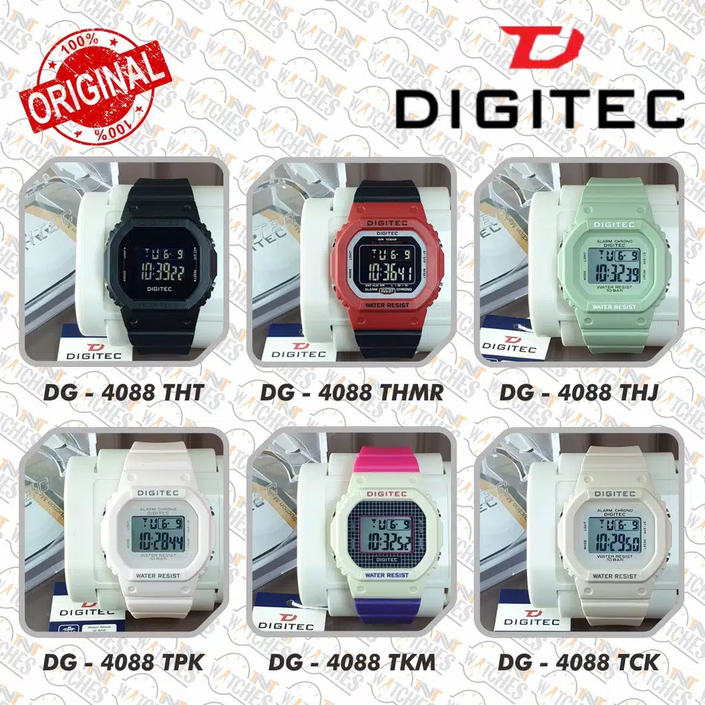 Jam Tangan DIGITEC DG-4088 / DG 4088 Watch Original
