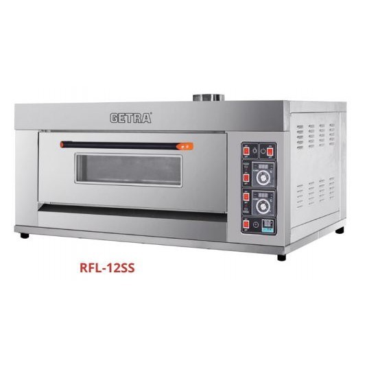 BAKING OVEN GAS GETRA RFL-12SSGC OVEN PEMANGGANG ROTI 1 DECK 2 TRAY
