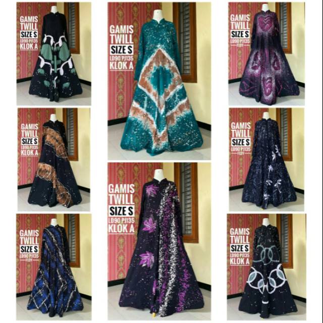 Gamis Twill Ori size S