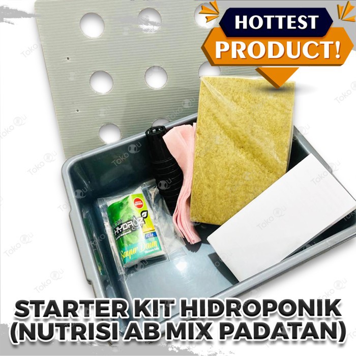 Starter Kit Wick System - Hidroponik Pemula