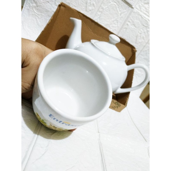 Tea Set Entrasol &quot;termasuk packing bubble&quot;