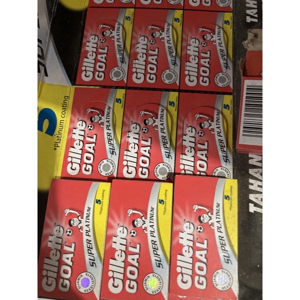 Isi Silet Gillette Goal Asli