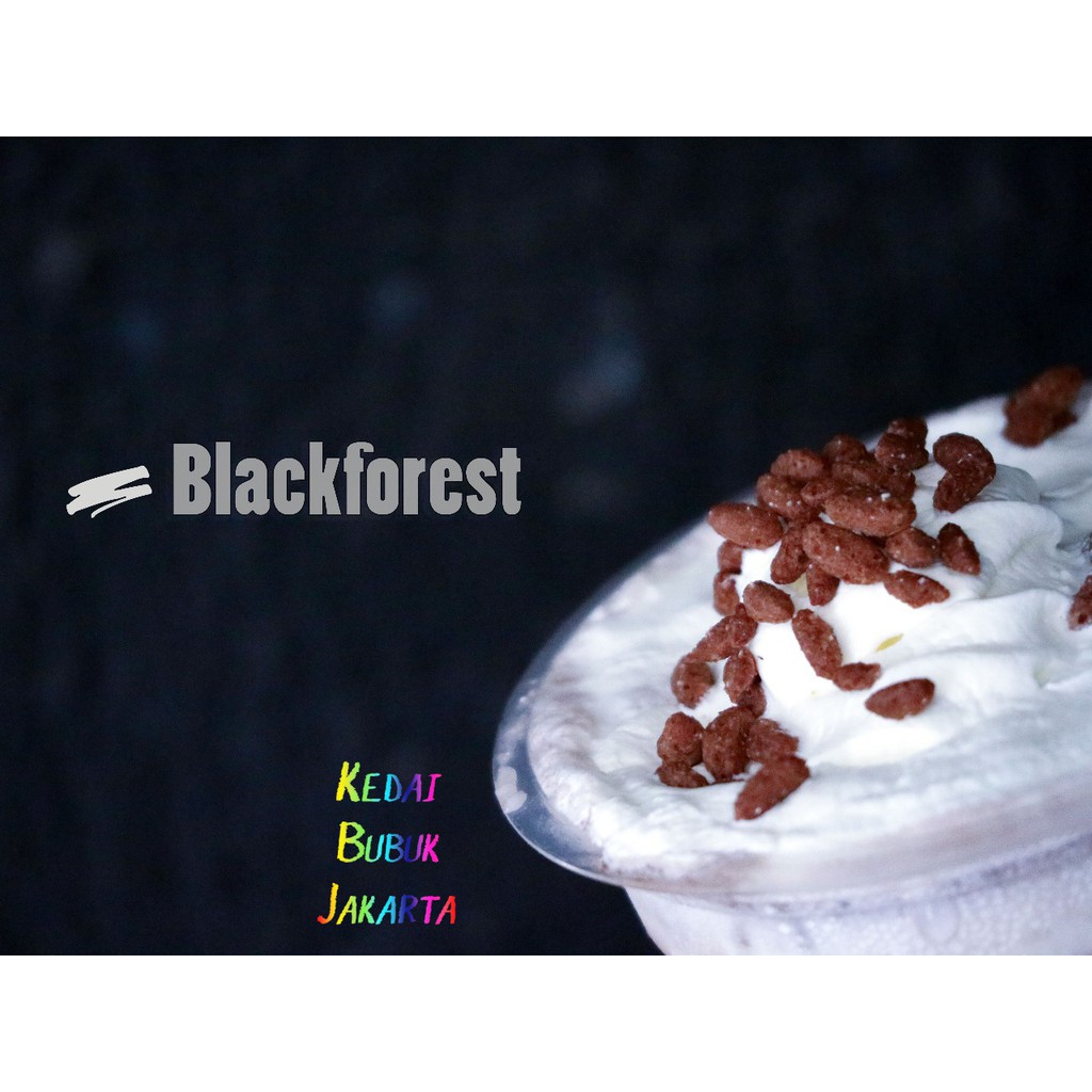 Bubuk Minuman Bubble Powder Drink Blackforest ORIGINAL Javaland 1kg