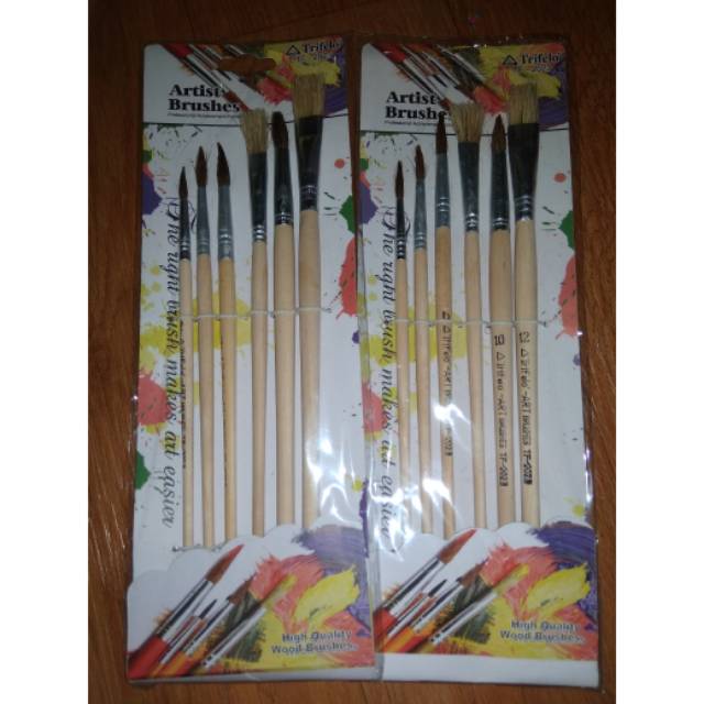 

Set kuas lukis trifelo