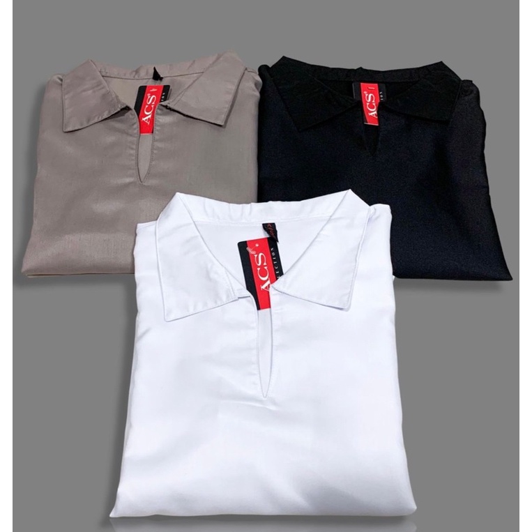 Kz_ Blouse lengan panjang terbaru / atasan wanita tangan rumbai / blouse wanita muslimah cantik