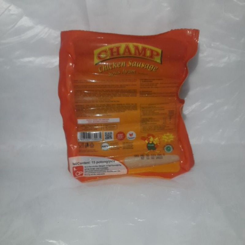 

SOSIS CHAMP 375gr 15 pcs