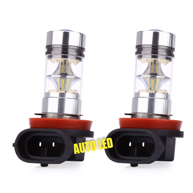 Lampu Led Mobil H11 Lampu Foglamp Mobil 20 SMD Ice Blue 2 Pcs A00064
