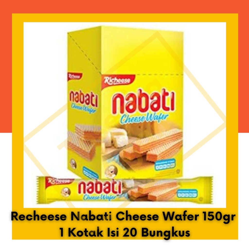 Jual Richeese Nabati Wafer Keju Long Box Gram Isi Pcs Shopee