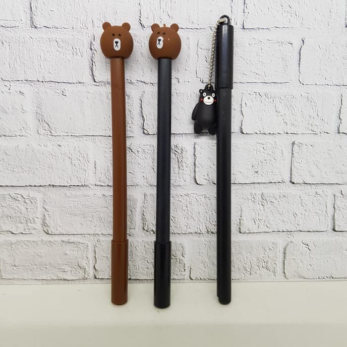 

nn Pulpen pen gel karakter unik lucu aneka model - Rabbit