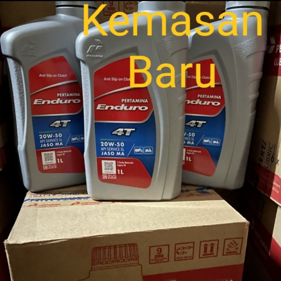 Oli pertamina ENDURO 4T 20W/50 - 1 LITER