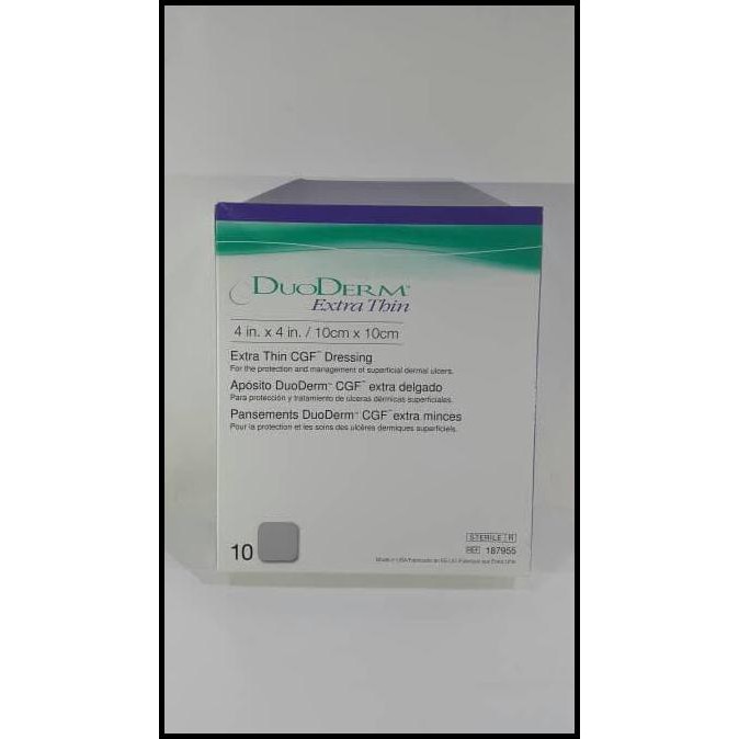 CONVATEC DUODERM EXTRA THIN 10CM X 10CM / CONVATEC DUODERM EXTRA THIN DASYAT