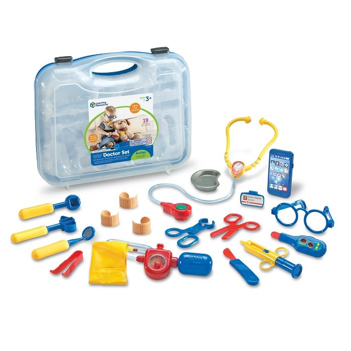 Learning Resources Pretend & Play Doctor Set Mainan Dokter Dokteran Anak