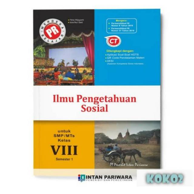 Buku Pr Ips Kelas 8 Semester 1 Intan Pariwara 2020 Shopee Indonesia