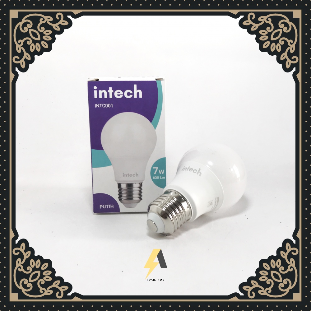 Jual Lampu Bohlam Led Intech Watt Shopee Indonesia