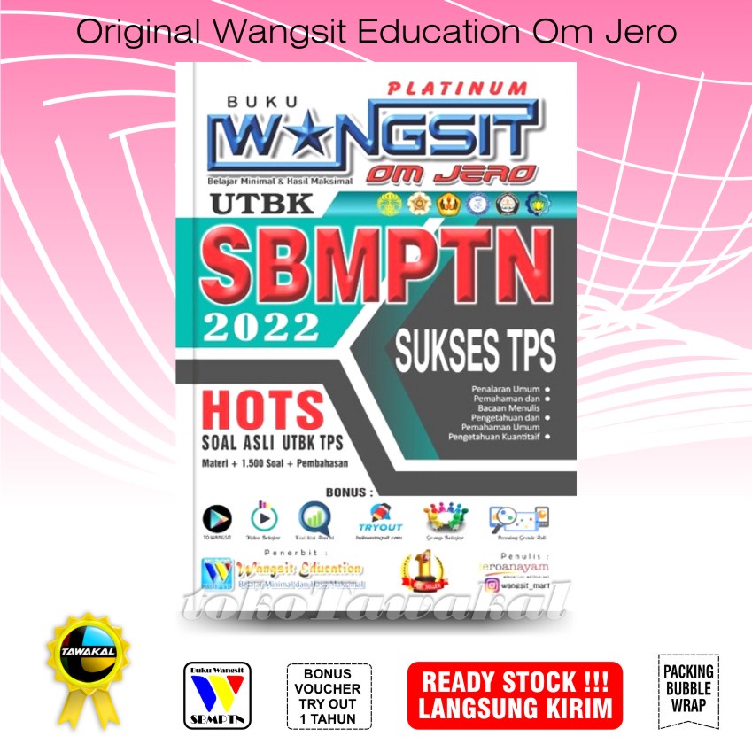 Buku Wangsit 2022 / UTBK SBMPTN 2022 / TPS Platinum 2022