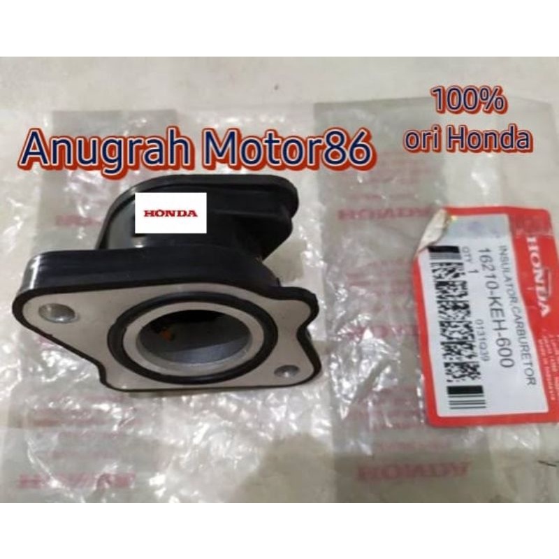 16210-KEH-600 Karet intake manipol manifold megapro 2006-2008 primus ori Honda AHM