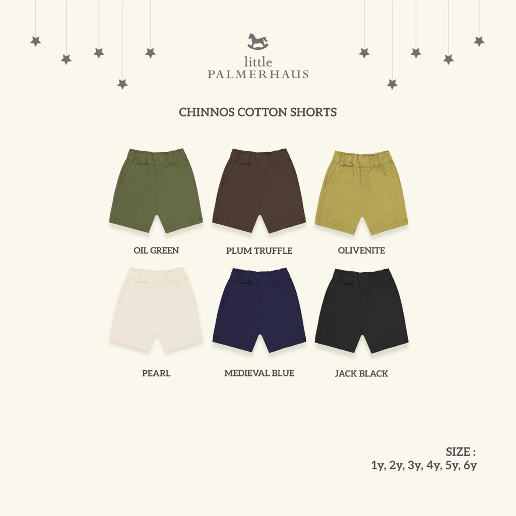 PNB129 CELANA PENDEK ANAK LITTLE PALMERHAUS CHINOS COTTON SHORTS