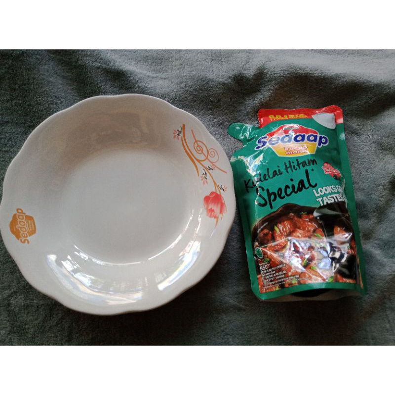 

kecap sedaap free piring keramik