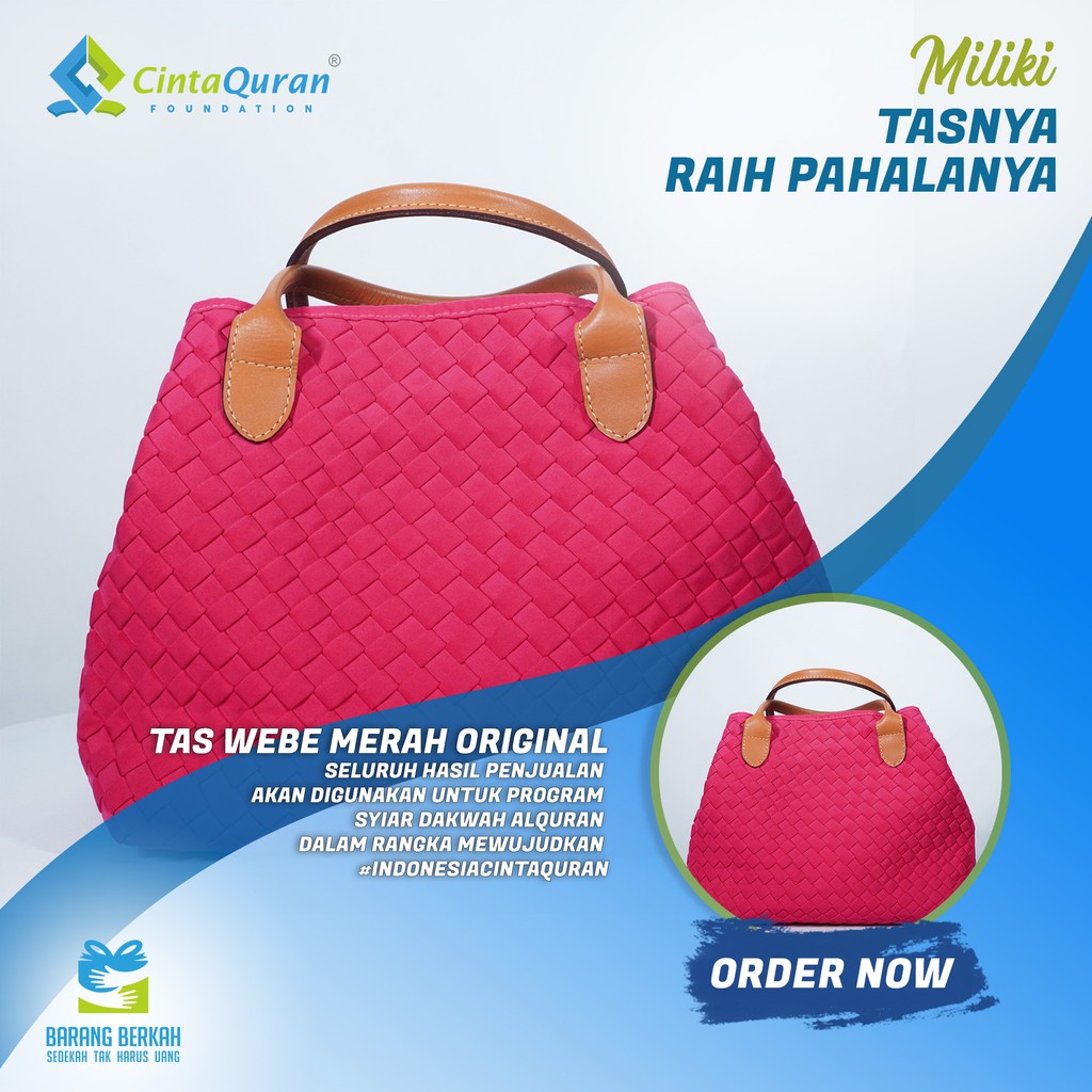 Tas Webe Merah Original