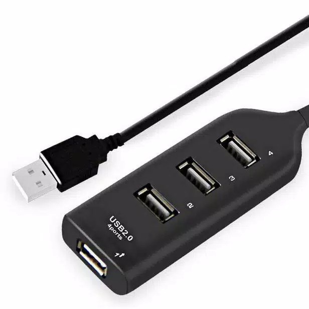 CHARGER USB PENGHUBUNG LAPTOP/HANDPHONE/PC 4 PORT USB2.0 [SWEETSPACE]