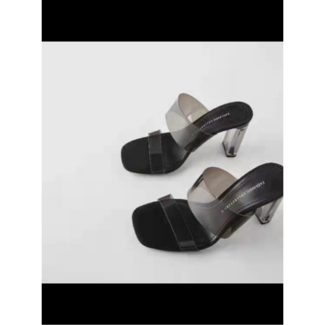 NEW COLLECTION!! SANDAL HEELS HAK KACA ZARAA WANITA  TERBARU PREMIUM IMPORT#8663-1