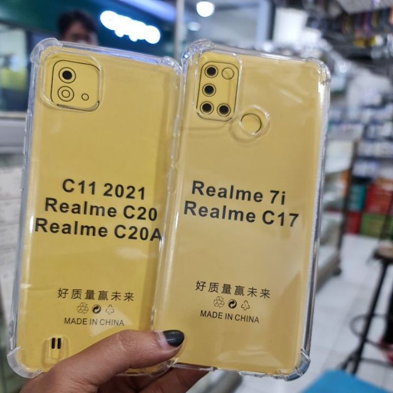 Case bening case transparan soft case bening anti crack Realme all type