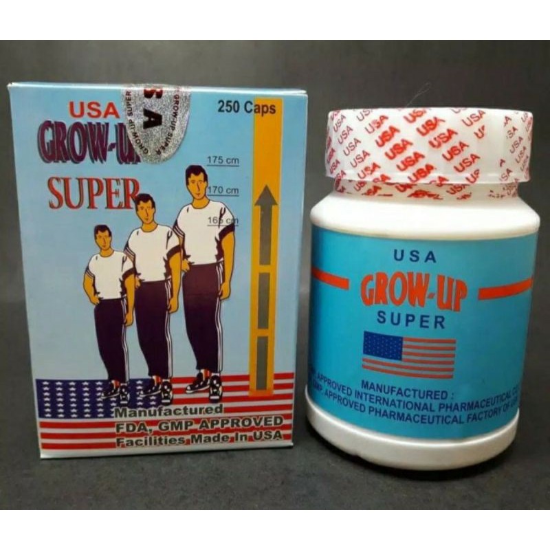 GROW UP USA ASLI OBAT GROW UP 100% ORIGINAL OBAT PENINGGI BADAN AMPUH DIJAMIN TERBUKTI KHASIATNYA