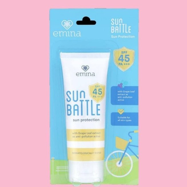 EMINA Sun Battle Sun  Protection SPF 45 Pa+++ 30ml