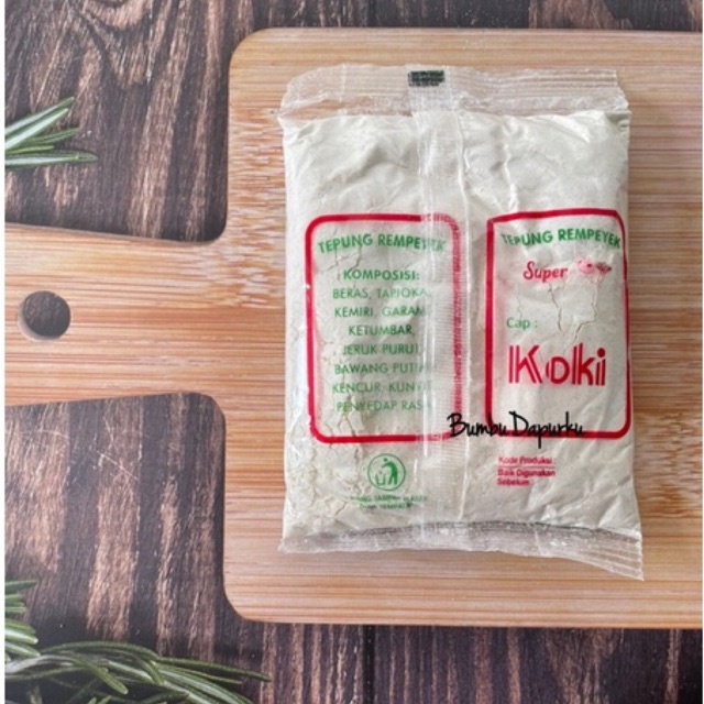 (1 sachet) Tepung Rempeyek Super cap Koki