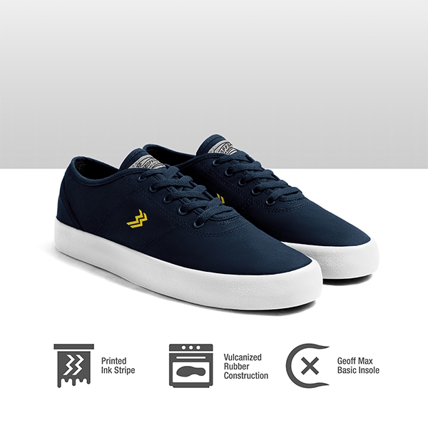Geoff Max Official - Ethan Navy White | Sepatu Pria | Sepatu Wanita | Sepatu Unisex-2