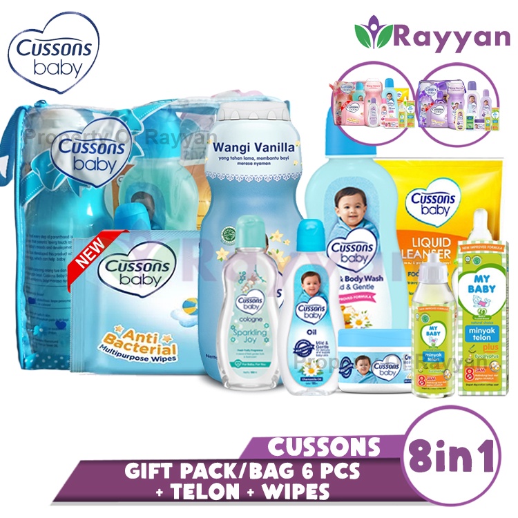 Jual (CP)Cusson Baby Gift Set isi 8/ Kado Bayi Baru Lahir Cussons