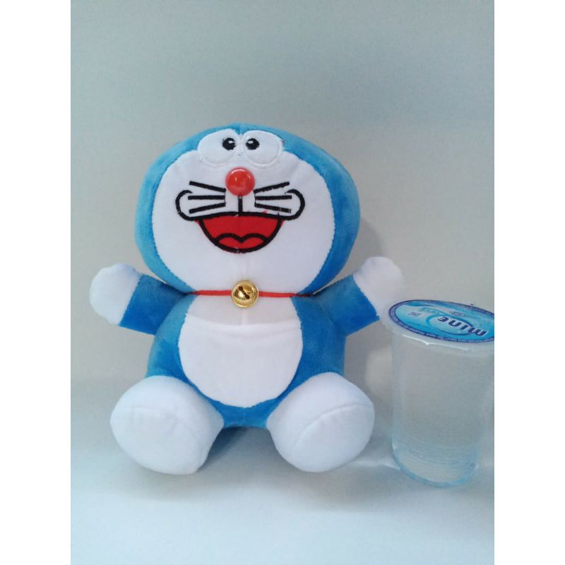 0boneka Doraemon Velboa Lucu SNI Boneka Emon karakter