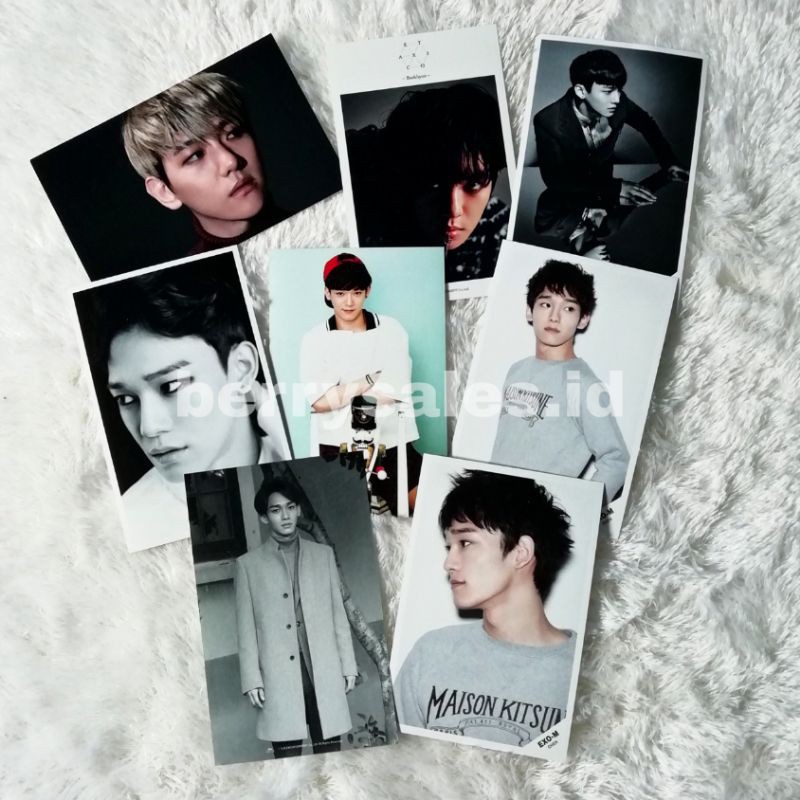 Exo Official Goods - 4x6 Photo Sharing Baekhyun Chen Mama Exodus Mondter MID MD Merchandise