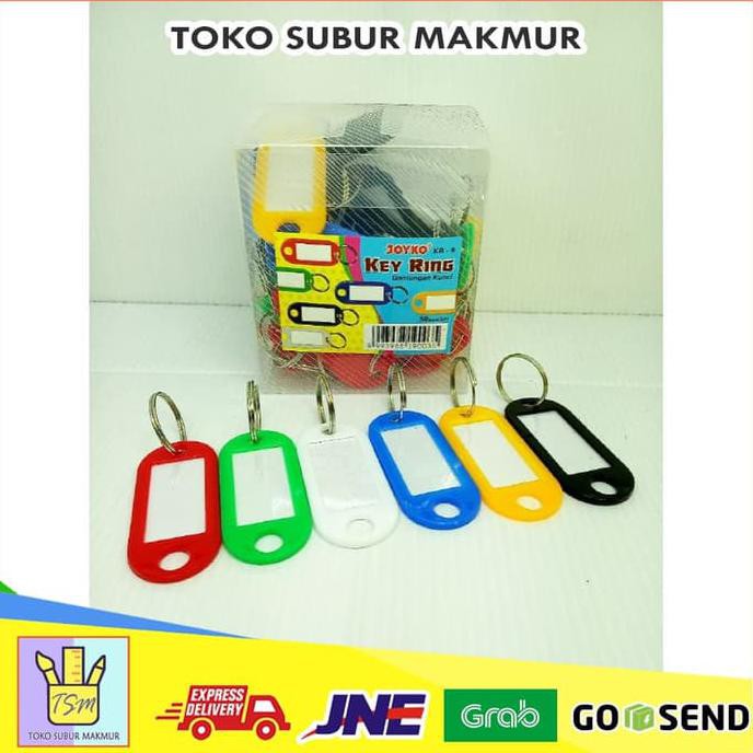

[1 PACK @50PCS] GANTUNGAN KUNCI KR9 - JOYKO