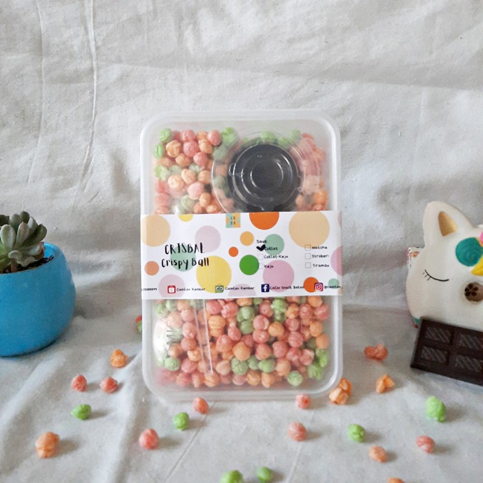 

CRISBAL (Crispy Ball)/Nyamz Box Saus Coklat/Chocolate Sauce