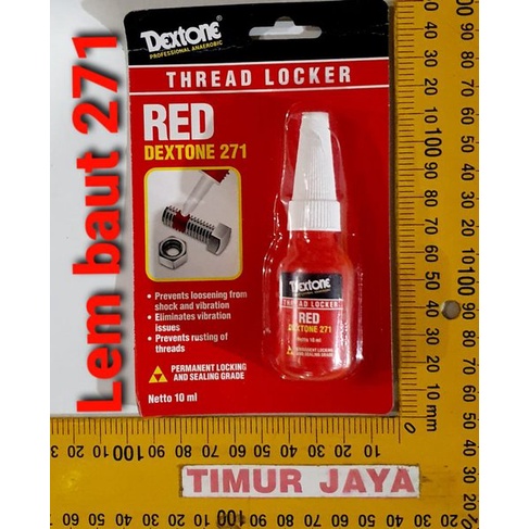 

Promo DEXTONE THREAD LOCKER 271 LEM BAUT Loctite 50ml Limited