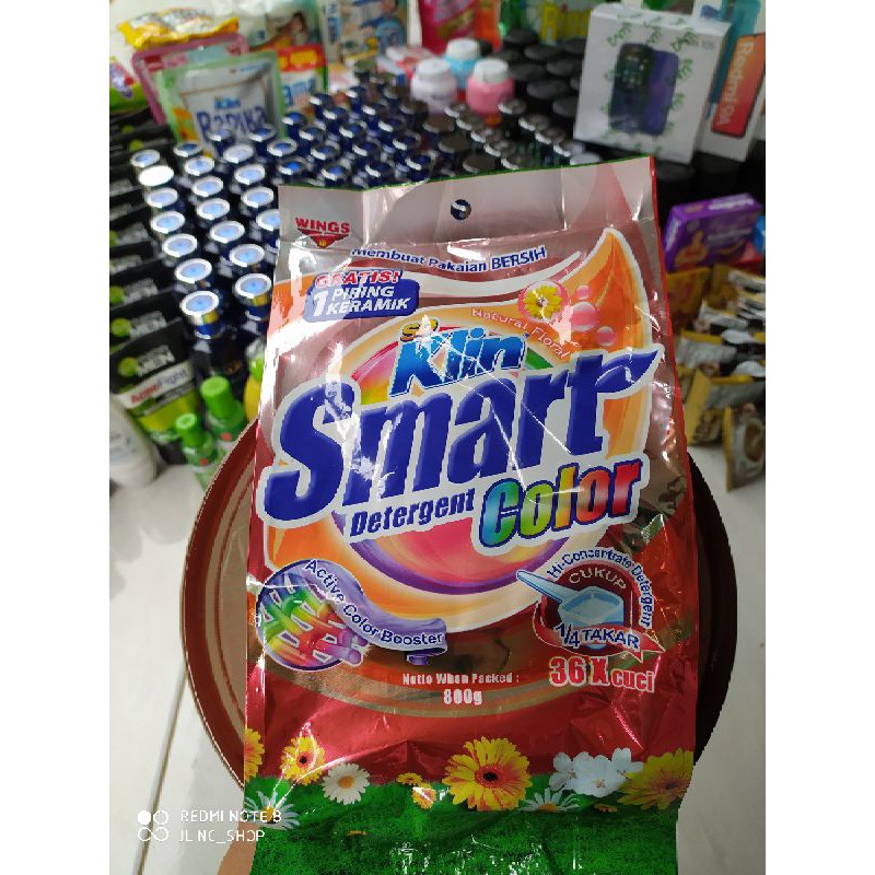 Soklin Smart 800 gram + Piring Keramik